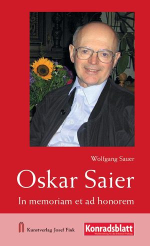 Wolfgang Sauer, Oskar Saier – In memoriam et ad honorem, Kunstverlag Josef Fink, ISBN 978-3-95976-335-6