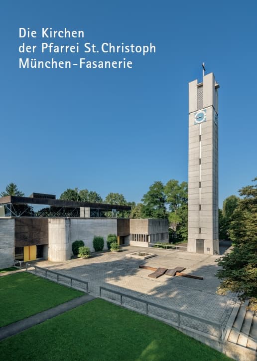 Monika Römisch, Die Kirchen der Pfarrei St. Christoph München-Fasanerie, Kunstverlag Josef Fink, ISBN 978-3-933784-02-5
