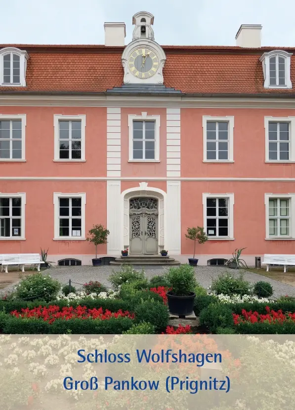 Schloss Wolfshagen Groß Pankow (Prignitz), Kunstverlag Josef Fink, ISBN 978-3-95976-205-2