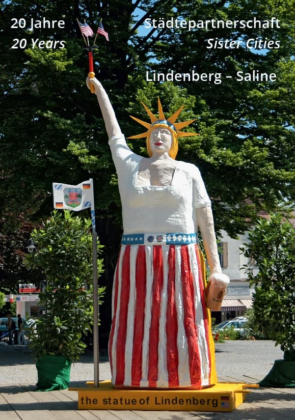 20 Jahre Städtepartnerschaft – 20 Years Sister Cities Lindenberg – Saline, Kunstverlag Josef Fink, ISBN 978-3-95976-454-4