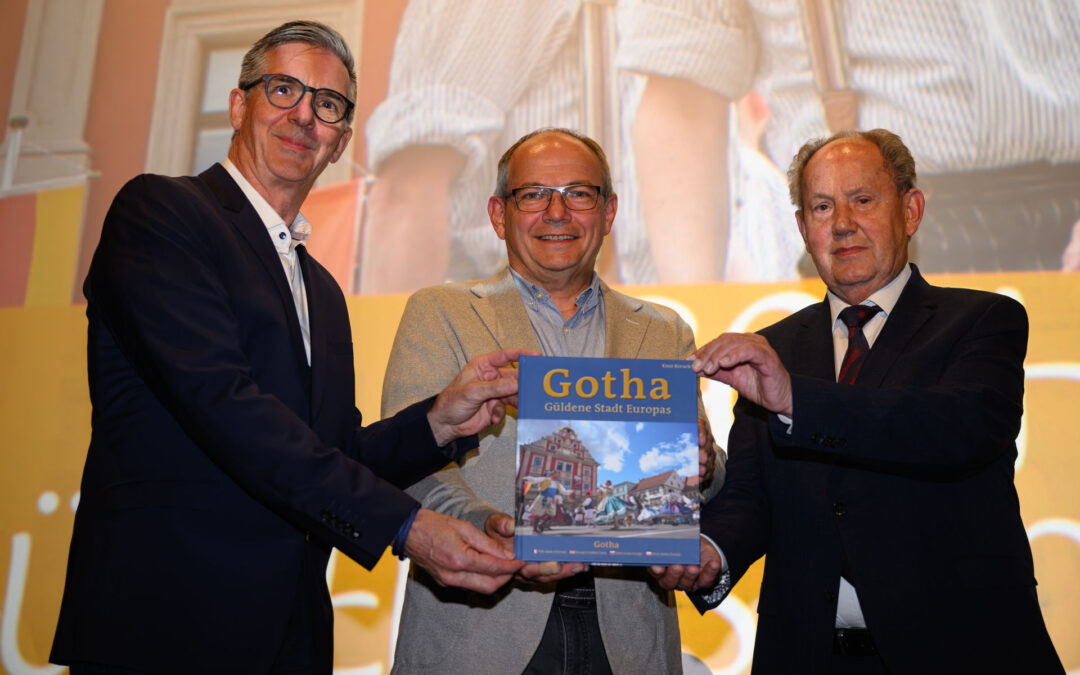 Bildband „Gotha – Güldene Stadt Europas“ vorgestellt